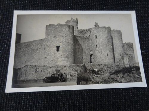 Harlech castle postcard - harlech,