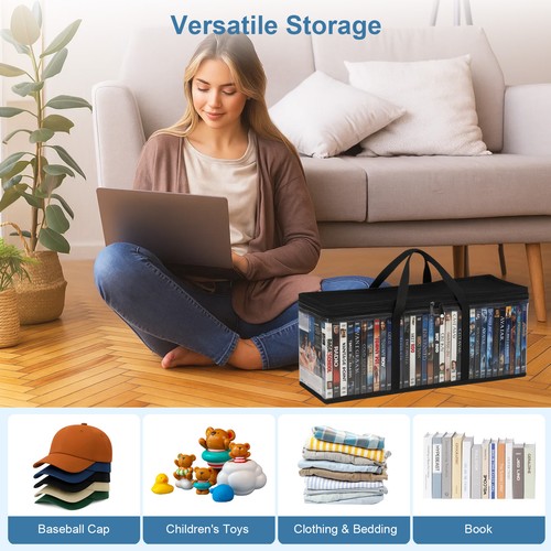 Pack dvd storage boxes - 2,
