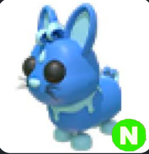 Neon water moon - n,