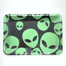 Alien Green Black Decorative