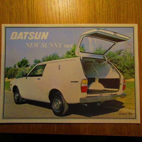 Datsun sunny van - sunny, uk
