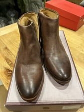 H By Hudson Women’sLeather/Suede Ankle Zip Boots Size EU 39 Never worn