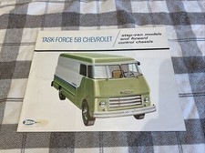 1958 Chevrolet Step Van Forward Chassis Cargo Sales Brochure Apache Viking
