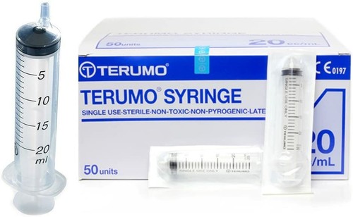 20ml terumo syringes sterile - terumo,