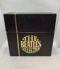 The Beatles Collection 24 7” Vinyl Singles 1962-1970 VGC Picture Backs Rare Gift