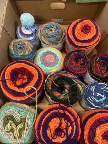 New and used wool cake - new,