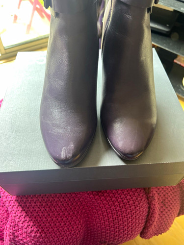 Ecco women purple leather - purple,