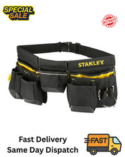 STANLEY Essential Tool Belt Pouch Apron, Multiple pockets, One size | UK
