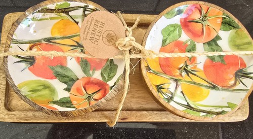 Hand crafted mango wood - hand‑crafted,