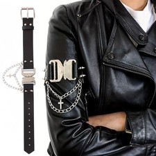Faux Leather Arm Cuff Handsome