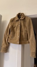 Mango Suede Leather Jacket