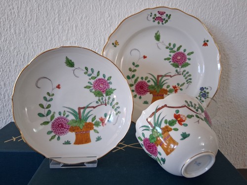 Meissen coffee place setting - meissen,