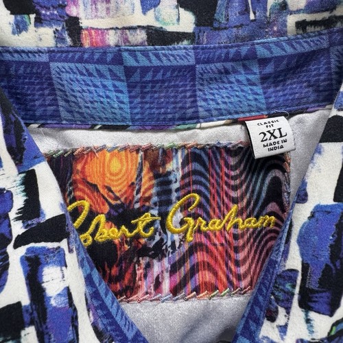 Robert graham men 2xl - robert, sz