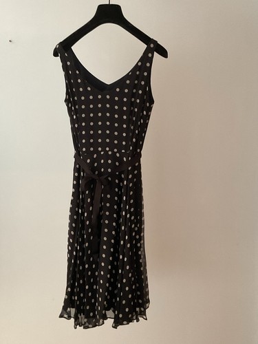 Hobbs black silk with - with, ivory