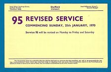 Bus Timetable Leaflet -