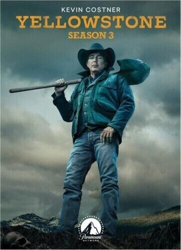 Yellowstone season dvd - yellowstone, 3