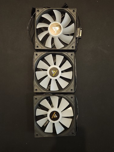 Antec fans reverse 2x - antec,