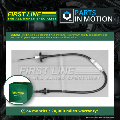 Clutch cable fkc1417 first - cable,