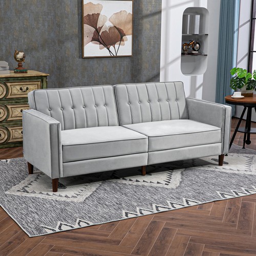 Vintage sofa bed seater - sofa,