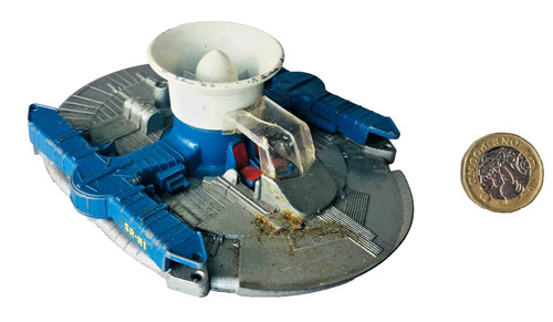 Toy car corgi - major, hovercraft