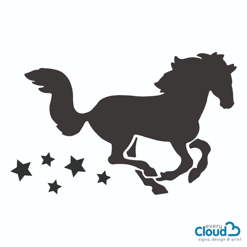 Horse box trailer - trailer, stickers