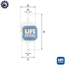 FUEL FILTER 31.012.00 FOR