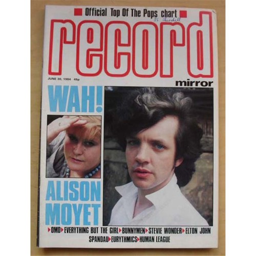 Wah record mirror magazine - wah!,