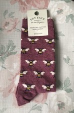 BNWT FAT FACE BEE SOCKS UK