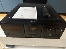 Sony CDP-CX355 Compact Disc Player with Mega Storage 300 with Remote Control.