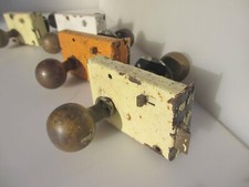 Antique Iron Bathroom Door