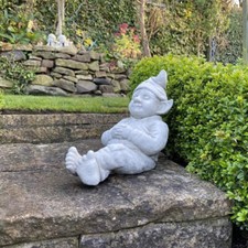 Stone Cast Garden Figurine of