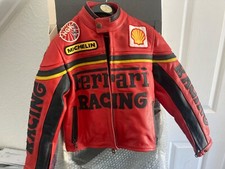 A childs Ferrari  full Leather bike jacket 2003