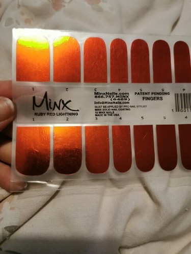 Ruby red lightning minx - lightning,