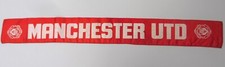 VINTAGE MAN UTD MANCHESTER UNITED SILK SCARF 1970'S