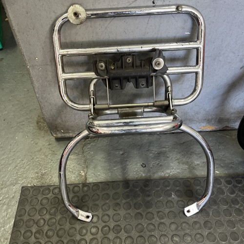 Vespa gts rear rack chrome - gts, gtv