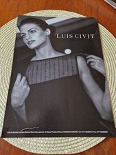 Luis Civit 1999 Print Advert -