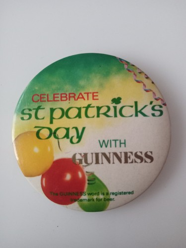 Vintage guinness safety pin - vintage,
