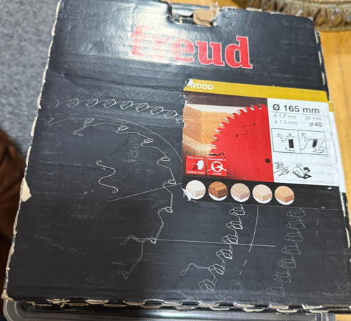 Freud 165mm 20mm 40t 1 - 165mm,
