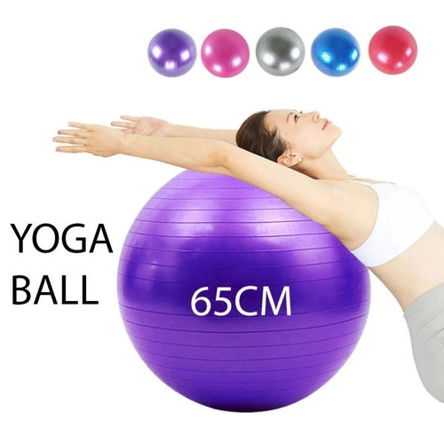 65cm fitness exercise ball - 65cm,