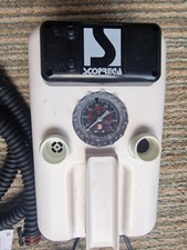 SCOPREGA  ELECTRIC AIR PUMP INFLATOR, RECHARGEABLE , AWNING , BOAT ,CARAVAN 