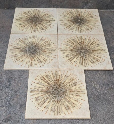 Vintage midcentury tiles - vintage,