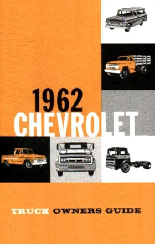 Chevrolet 1962 truck owner - chevrolet, owner's