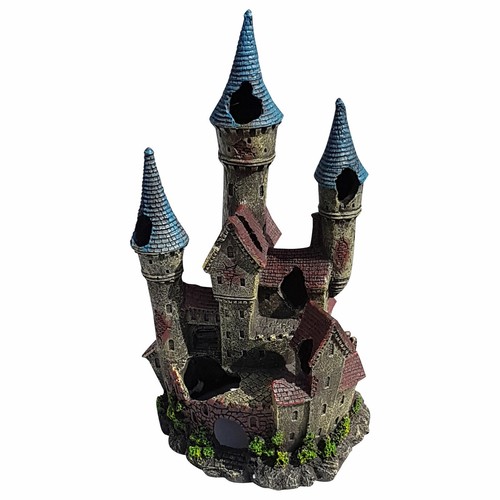 Medieval castle fortress with - medieval,