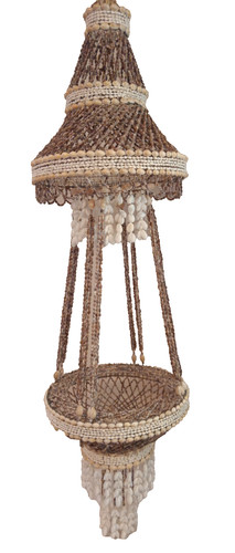 Vintage hanging sea shell - hanging,