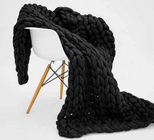 King size handmade - chunky, knit