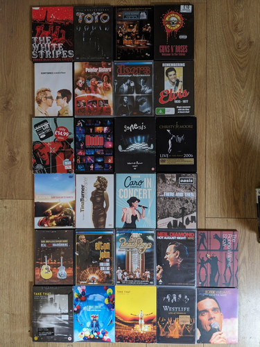 Rock pop music dvd - rock,
