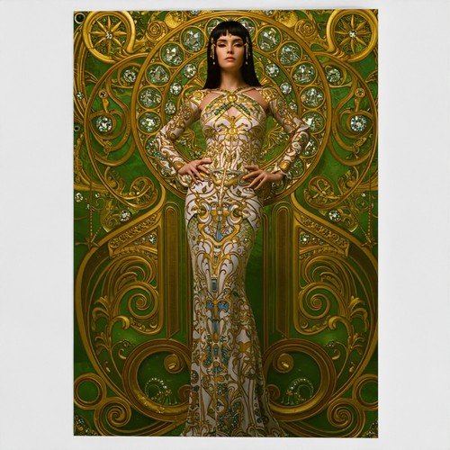 Art nouveau vintage ornate - vintage,