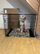 XL Dog Crate from pets at Home Black With 2 Doors. For Large Dogs