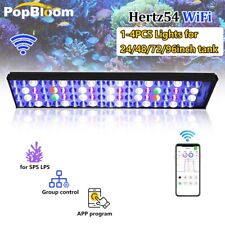 PopBloom 60cm-240cm Marine LED Lighting for Saltwater Reef Aquarium Coral Lights