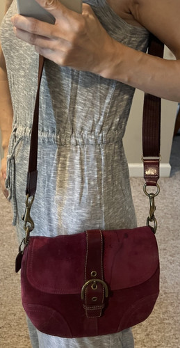 Vintage coach soho y2k plum - vintage,